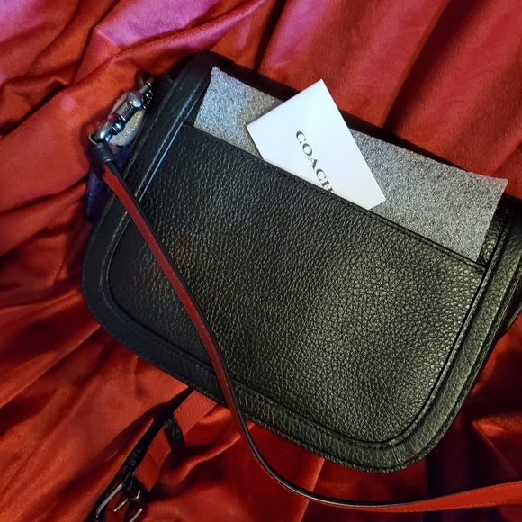 New COACH Saddlebag Crossbody w/ Horse Carriage ❤🧡💛💚💙💜 - Picture 12 of 16